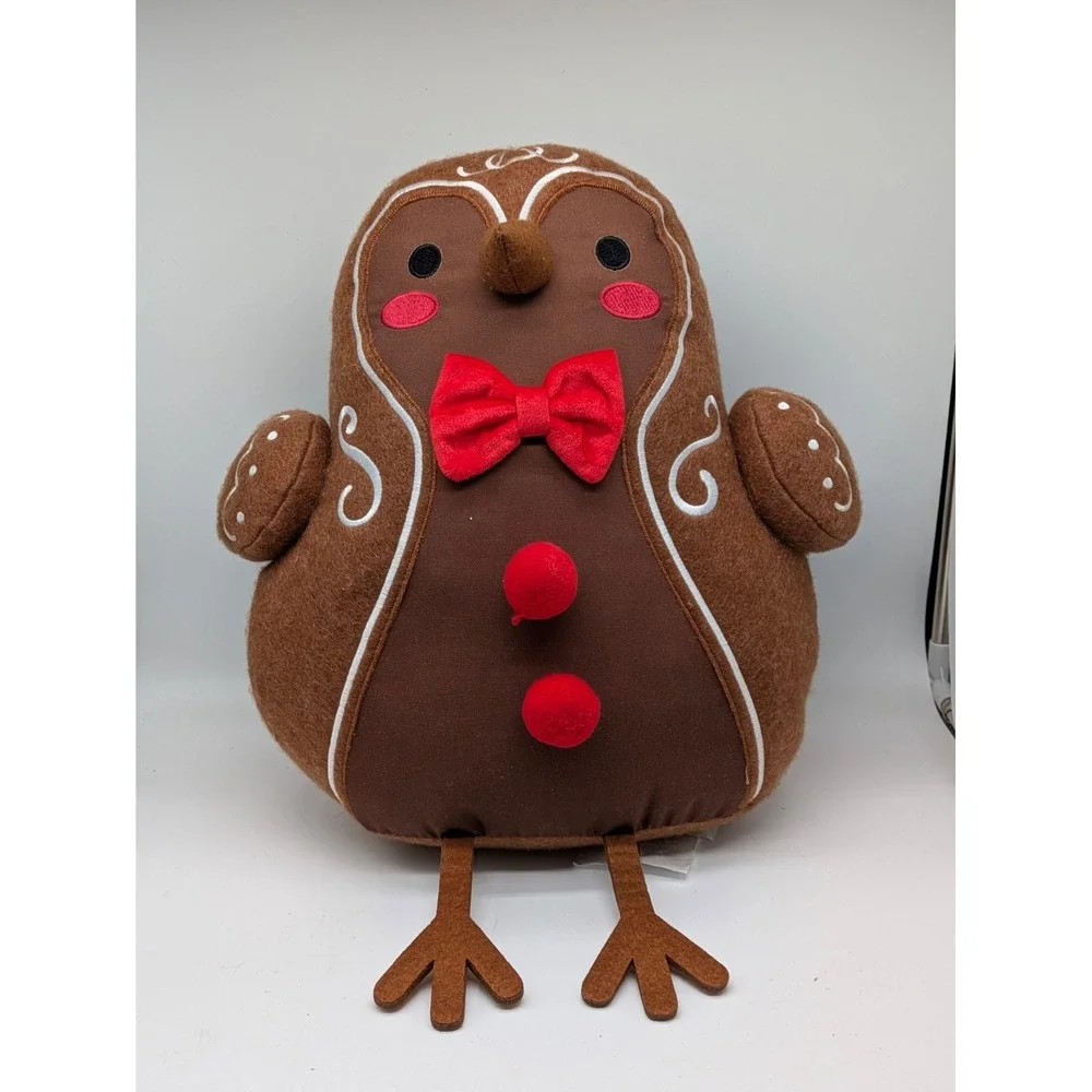 Wondershop Target Gingerbread Bird Decorative Throw Pillow Christmas 16